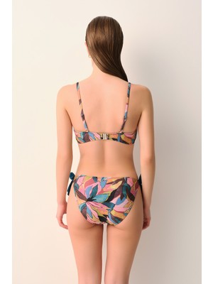 Suwen Leaf Bağcıklı Bikini Alt
