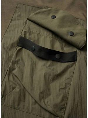 Blauer Haki Erkek Relaxed T-Shirt 26SBLUH02012-60H Tıde