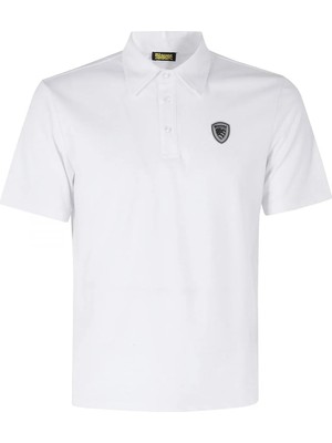 Blauer Beyaz Erkek Polo T-Shirt 26SBLUT02064-100 Kemp