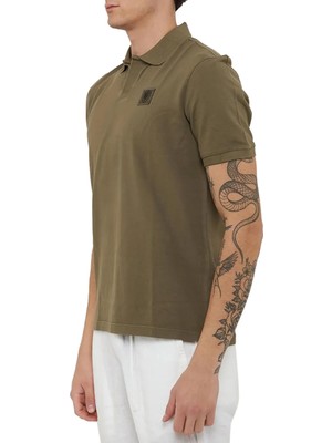 Blauer Haki Erkek Regular Fit Logo Baskılı Polo T-Shirt 26SBLUT02291-60H Harvey