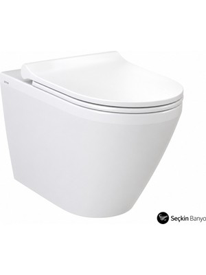 VitrA Integra Round Rim-Ex Asma Klozet Beyaz (87041L003-0090)