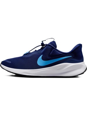 Nike Revolution 7 Easyon Unisex Walking Shoes Lastik Bağcıklı Yürüyüş Koşu Ayakkabısı Lacivert