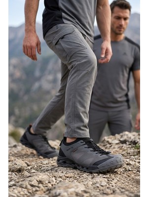 Humtto 660859A-2 Füme Treking Spor Sandalet