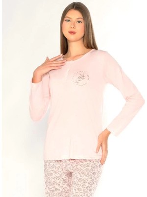 Uzun Kol Pijama Takımı Viskon Alperi 790-91