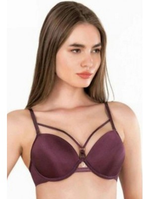 Pileli Store Pilelistore Micro Kaplı Push-Up Fantazi Sütyen Kadın 7008