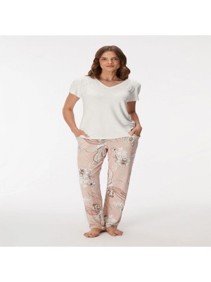Pileli Store  11396  T-Shirt ve Pantolon Takım