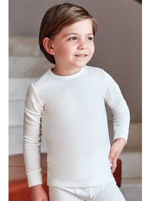 Pileli Store  Uniseks /kız Çocuk Termal Uzun Kol Içlik (2536)