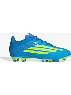 adidas F50 Club Fg/Mg J Çocuk Mavi Çim Saha Kramponu.-