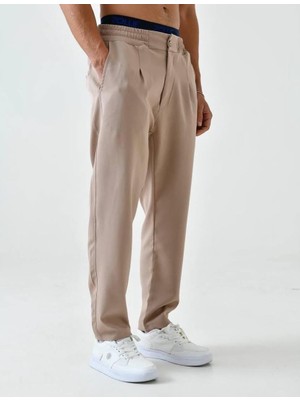 Erkek Double Paça Havuç Kesim Oversıze Pantolon