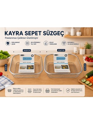 Kayra Sepet Süzgeç 2 Li
