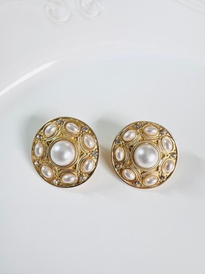 Devi Fashion Vintage Inci Küpe 3 cm