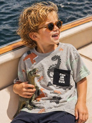 Baby Lory Kids Store Dinazorlu Erkek Çocuk T-Shirt
