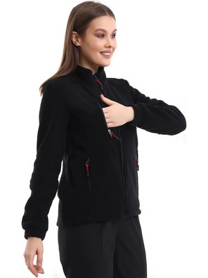 Bilenn Tekstil Polar Mont Kadın - Siyah