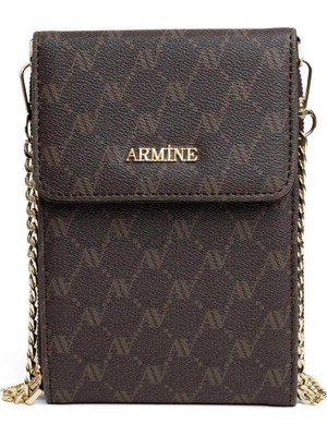 Armine 266 Baskılı Çapraz Omuz Askılı Bayan Çanta