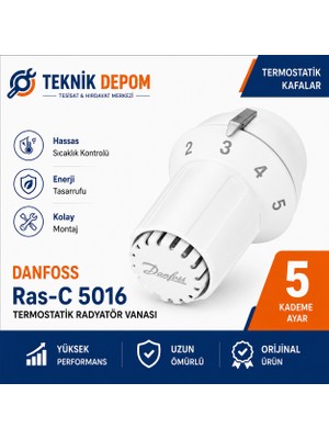 Danfoss Ras-C 5016 Termostatik Vana Sensörü