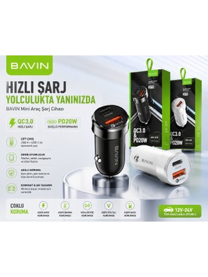 Zemheri Araç Şarj Aleti Çakmaklık Type-C + USB Girişli