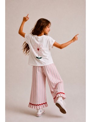 Ozzy Kids Kız Çocuk Tişört & Pantolon Takım