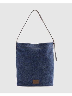 Levi's Kadın Mavi Jean Omuz Çantası 005DN-0001