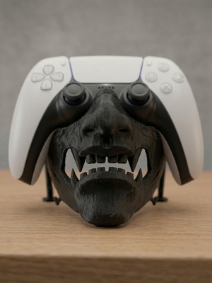 Ghost Of Tsushima Sakai Maskesi Ps5 Gamepad Standı