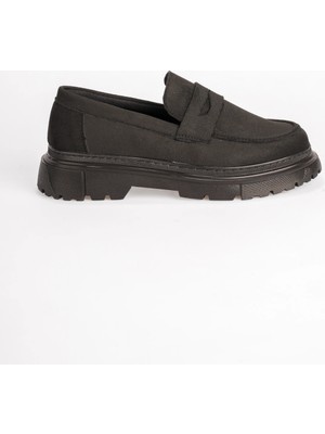 Zerenyus ZRK-X11 Premium Siyah Süet Erkek Loafer