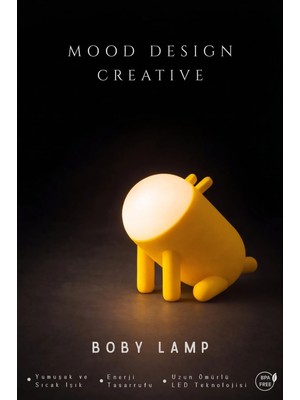 Mooddesign Boby Dogy Nıght Lıght - Boby Dogy Çocuk, Genç, Gece ve Masa Lambası