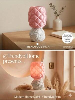 Mooddesign Pillow Rock Lamp - Masa ve Gece Lambası