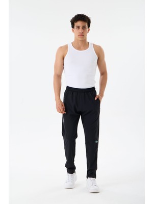 Lacoste Regular Fit Siyah Yazlık Eşofman Altı