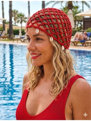 Ges Shop Kadın Trend Şapka /saç Aksesuarı /play Modası Saç Bandana