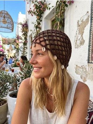 Ges Shop Kadın Trend Şapka /saç Aksesuarı /play Modası Saç Bandana