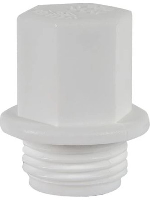 SÜS Mey Ithalat® Pvc Boru Kör Tapa Pprc 25X3/4 10 Adet