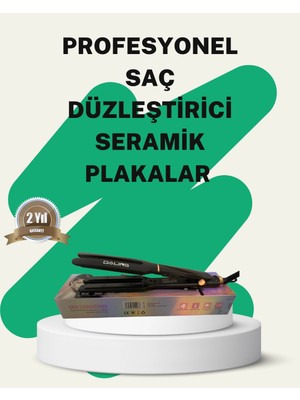 SÜS Mey Ithalat® Daling Profesyonel Saç Düzleştirici Seramik Yüzey Tüm Saç Tipleri Için