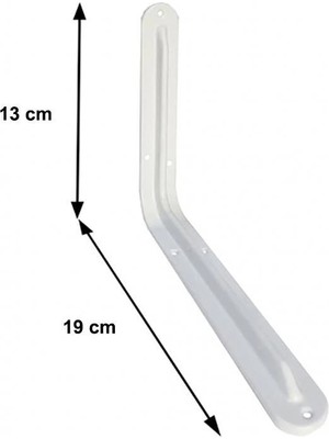 SÜS Mey Ithalat® Raf Altı 6x8 mm Beyaz