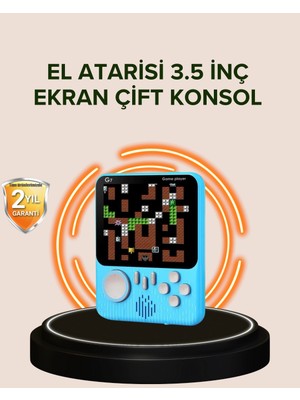 SÜS Mey Ithalat® Tv Bağlantılı Çift Lu Şarjlı Retro Gamepad Seti