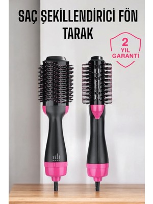 SÜS Mey Ithalat® Fön Tarak Elektriklenmeyi Önleyen ve Parlaklık Veren Saç Şekillendirici