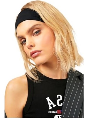 Spor Saç Bantları - Elastik Kaymaz Ince Saç Ter Kafa Bandı Bandana, Kadın & Erkek Koşu Fitness Yo Pilates Makyaj Yüz Yıkama Atletik Egzersiz Saç Bandı