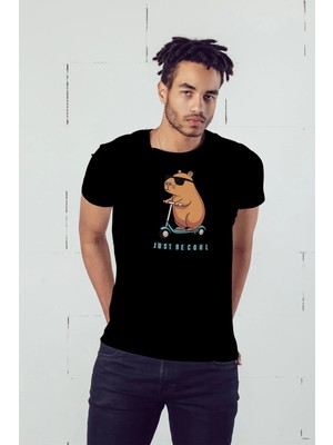 CC Collection Cool Baskılı Erkek Oversize T-Shirt