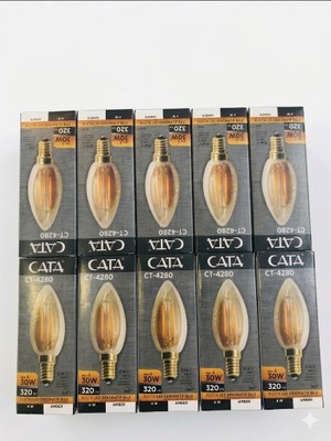 Cata 10 Adet Rustik LED Dekoratif Buji