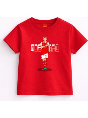 Rabona Fashion Martin Odegaard Arsenal Maestro Çocuk Tişörtü