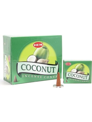 Mestore Coconut Aromalı Konik Tütsü