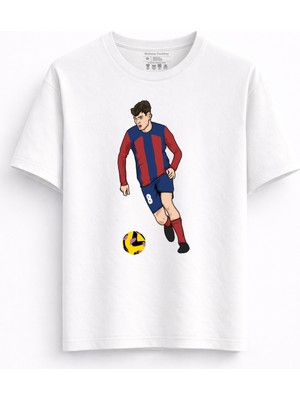 Rabona Fashion Pedri Maestro 8 Barcelona Tişörtü