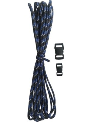 Paracord 550 4mm 7 Çekirdek Outdoor Bileklik Çadır Kamp Ipi 5 Metre Havacı Kamuflaj