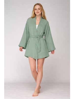 Este Woman Müslin  Pamuk Kimono