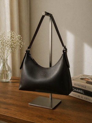 Belirtilmemiş Aldorya Aryel Noir – Minimalist Deri Omuz Çantası