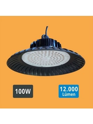 Erbay 100W LED Fabrika Armatürü 4000K Gün Işığı