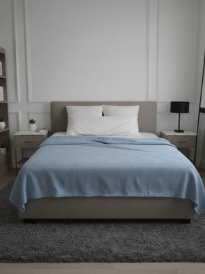 Shipla Home Çift Kişilik Dama Desenli Pike