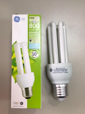 General Electric 4 Adet General Elk  Tasarruflu Lamba 15W=64W 800 Lümen Beyaz
