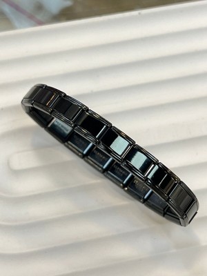 Italyan Charm Bileklik Siyah