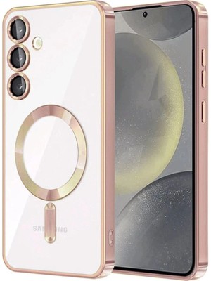 Mestore Samsung Galaxy A55 5g Kross Magneticsafe Kapak - Rose