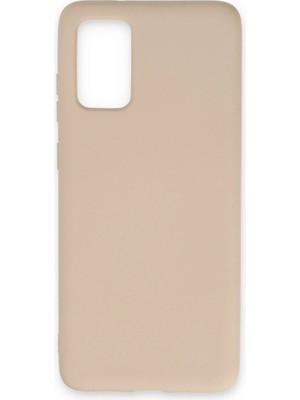 Mestore Samsung Galaxy S20 Kılıf Nano Içi Kadife Silikon - Pudra