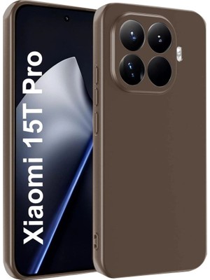 Mestore Xiaomi Mi 15T Pro First Silikon - Kahverengi